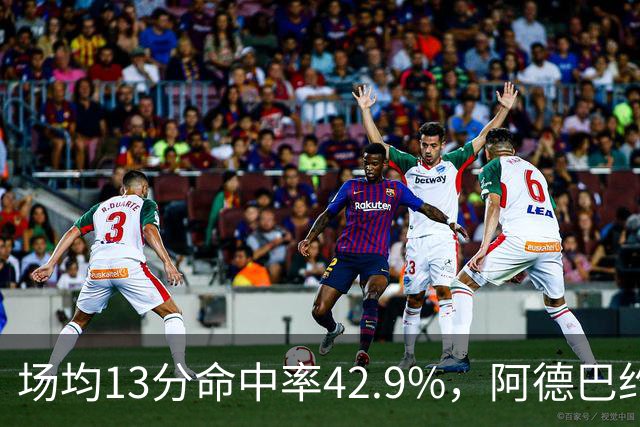 场均13分命中率42.9%，阿德巴约回击：别把我当替罪羊