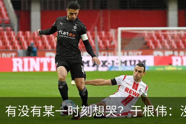 有没有某一时刻想哭？于根伟：没有，我的泪点没那么低